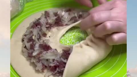 Узбекские лепешки с мясом