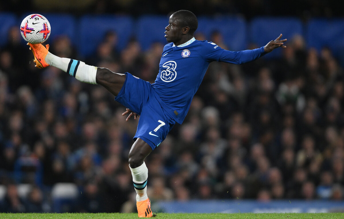    Полузащитник "Аль-Иттихада" Нголо Канте  EPA-EFE/DANIEL HAMBURY