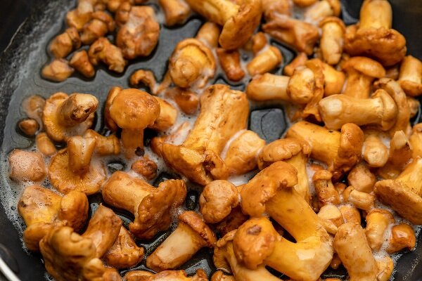 Раньше это блюдо из картофеля и свежесобранных грибов готовили из оленьего или медвежьего мяса, но сейчас чаще используют говядину и свинину.-7