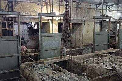    Реконструкция  канализационно-насосной станции (КНС) «Соколовская» в Щелкове ©Пресс-служба министерства жилищно-коммунального хозяйства Подмосковья