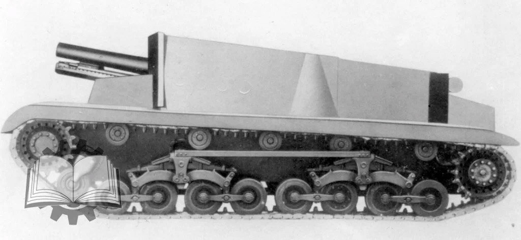 Реконструкция внешнего вида штурмовой САУ Voss II, исходно "штурмовик" на чехословацкой базе выглядел таким образом.
