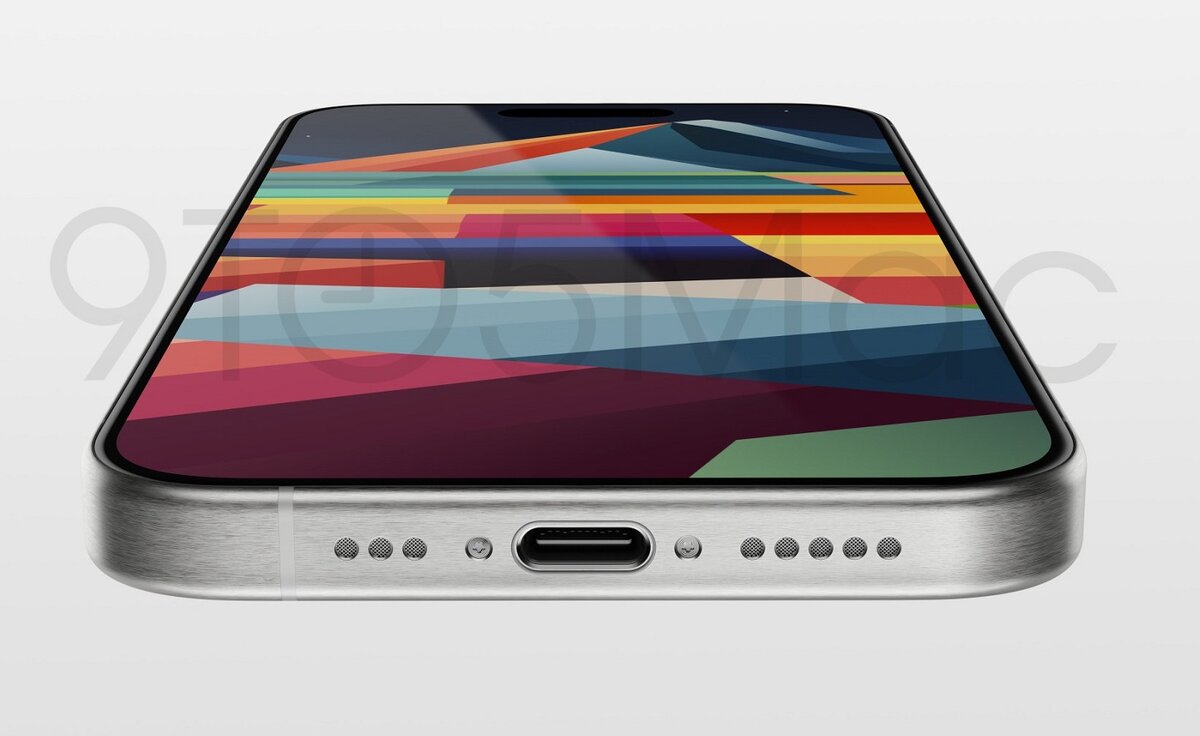    iPhone 15 Pro рендеры