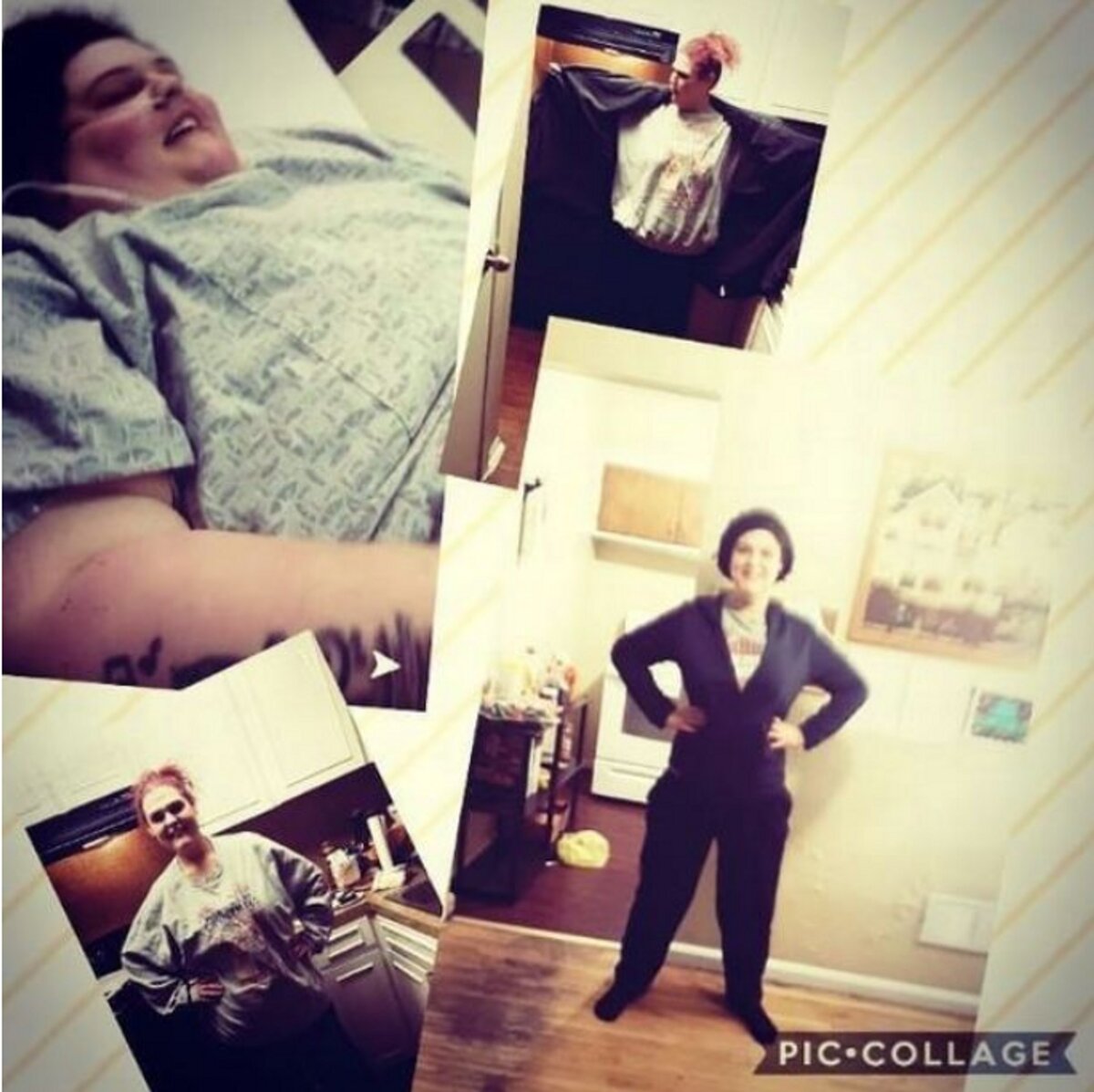    Сара Нили до и после радикального похудения Фото: Инстаграм (запрещен в РФ) @sarahneeley92