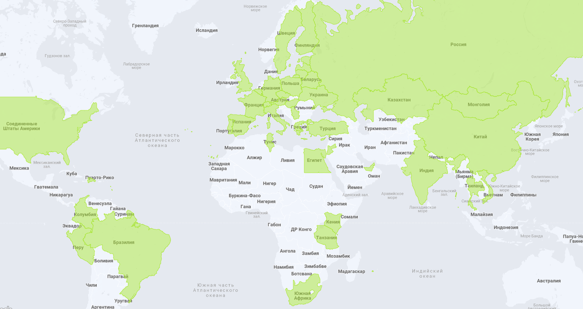 Пока в моем активе около полусотни посещенных стран