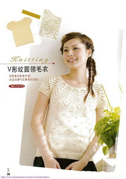 Надо успеть связать к лету! Изящные модели со схемами вязания