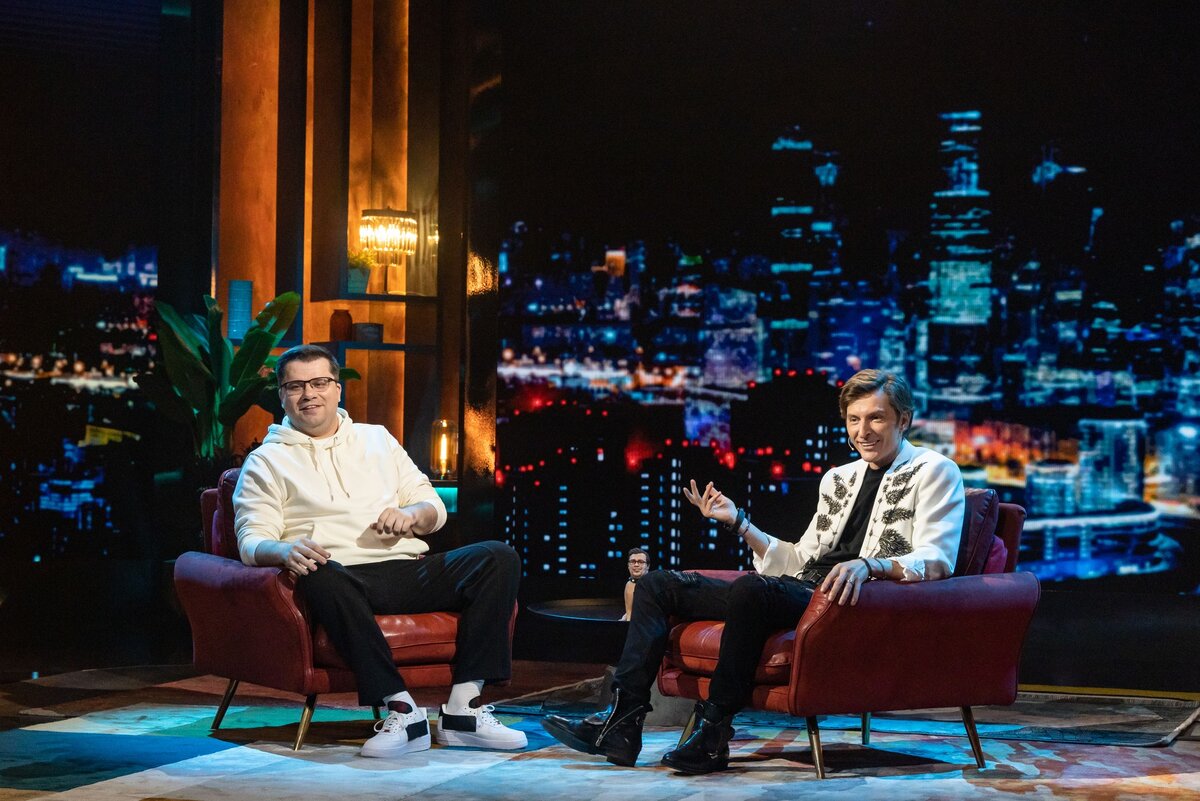    Гарик Харламов на съемках «Шоу Воли» Фото: ТНТ