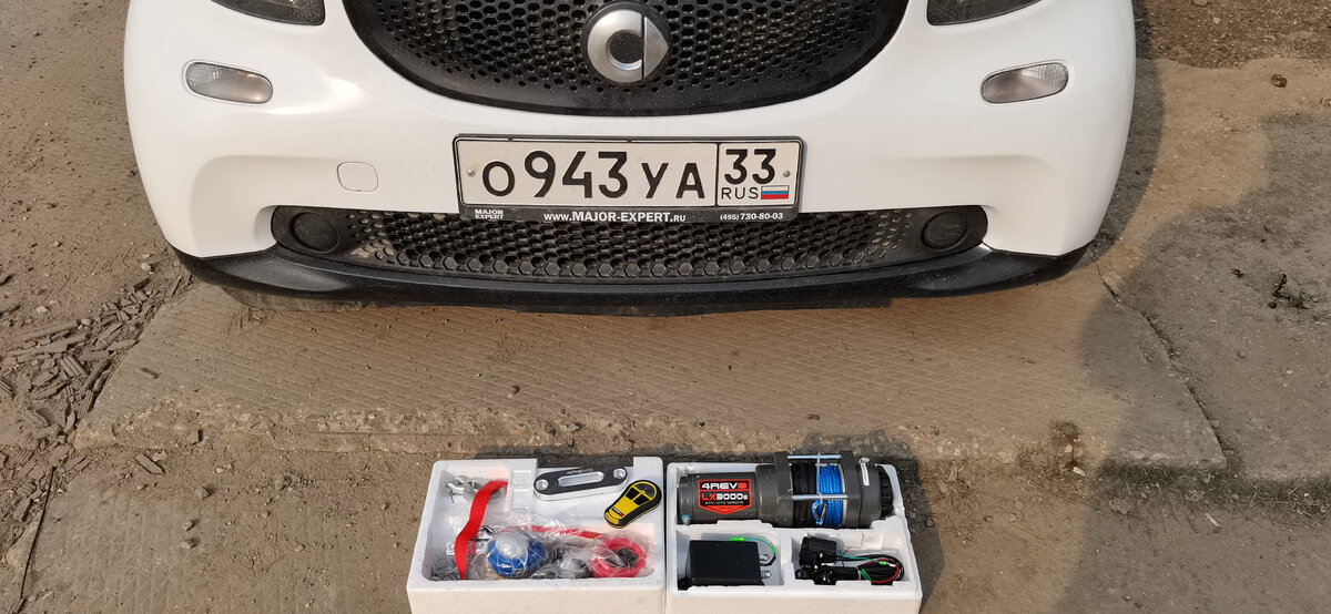 Забрал лебедку 4revo