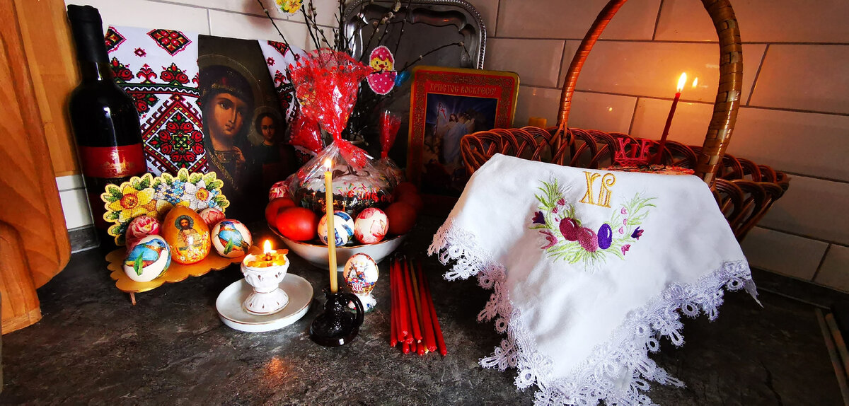 Мамин Пасхальный уголок 