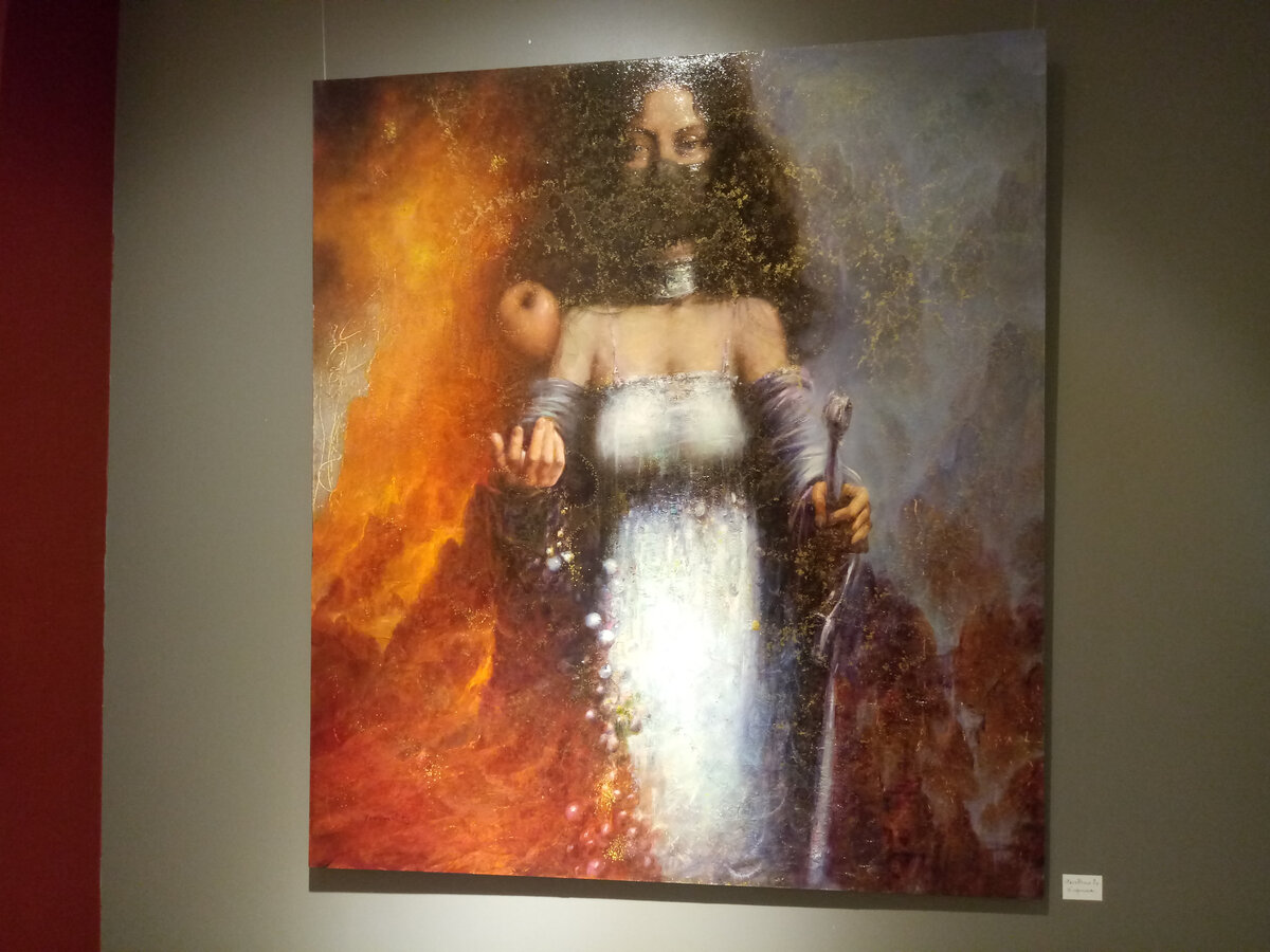 Фото с экспозиции в галерее "АРТМУЗА"