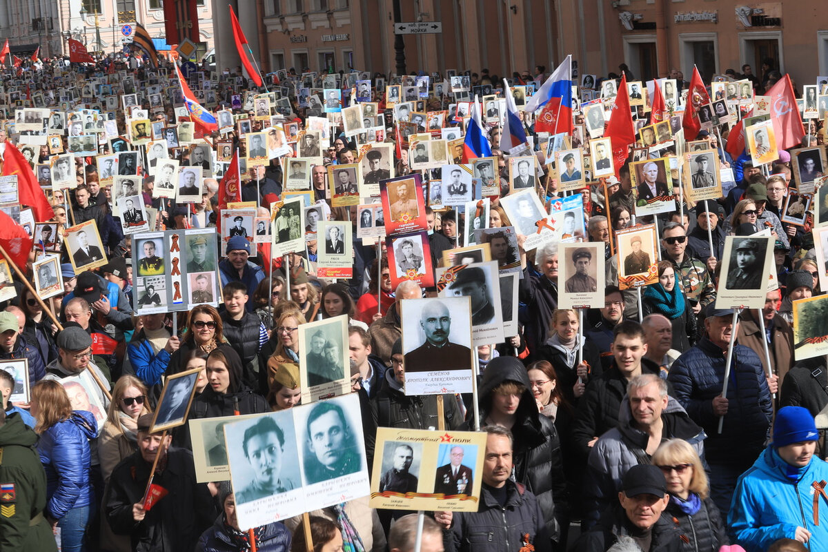 Города участники бессмертного полка