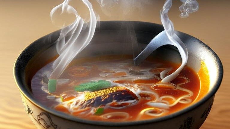 Горячие супы согревают в ненастное время года и даже помогают бороться с простудой.