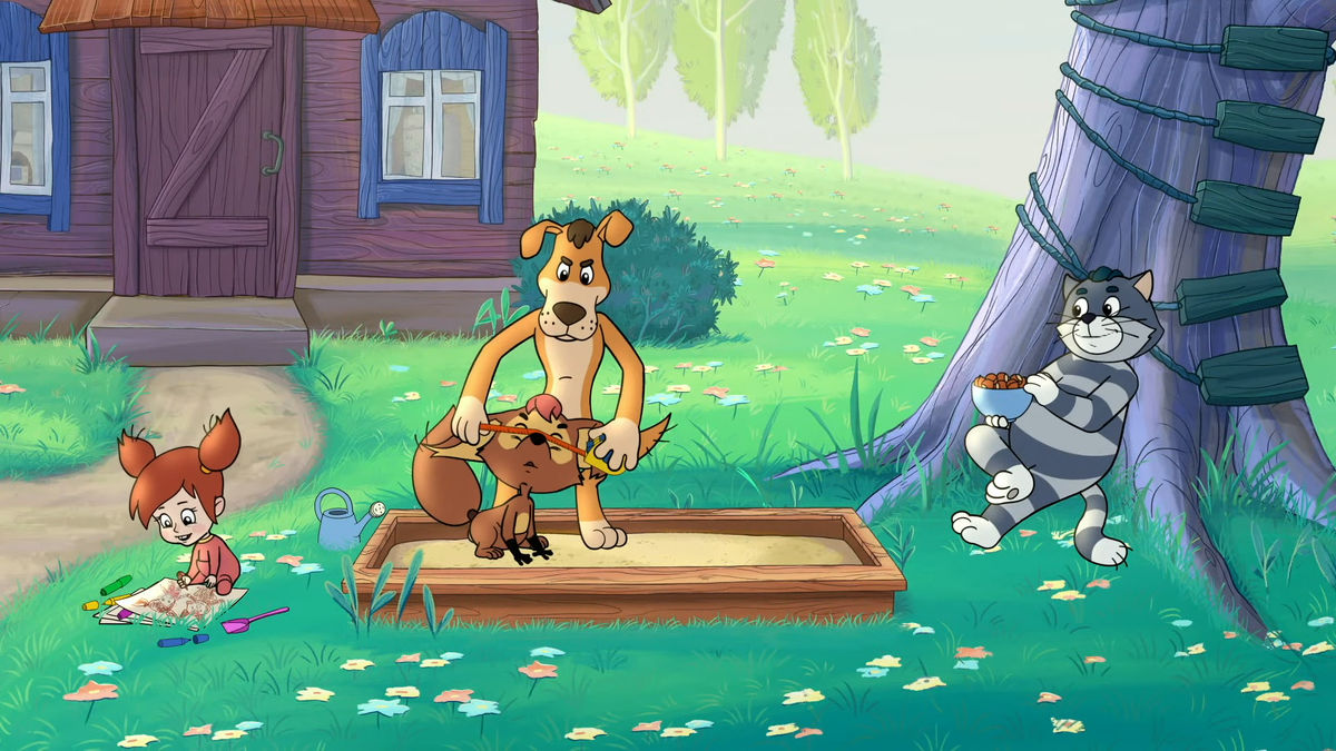 Простоквашино https://www.youtube.com/watch?v=P_IjzVNkQVk