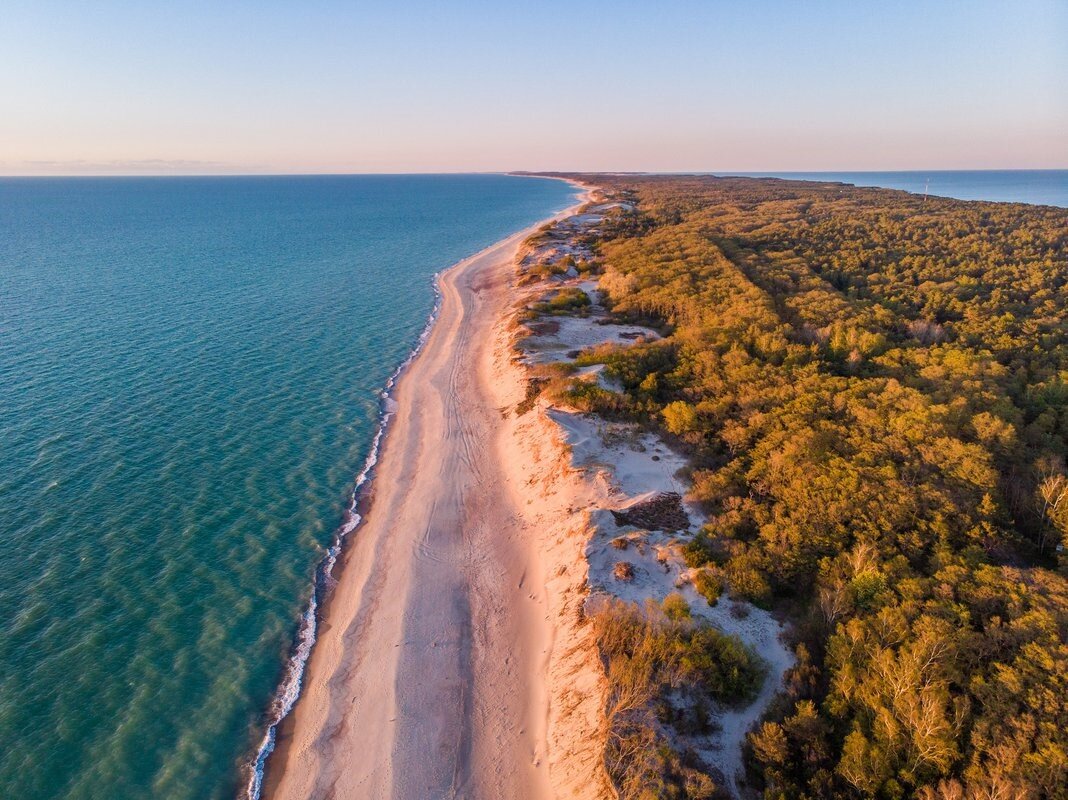 куршская коса море