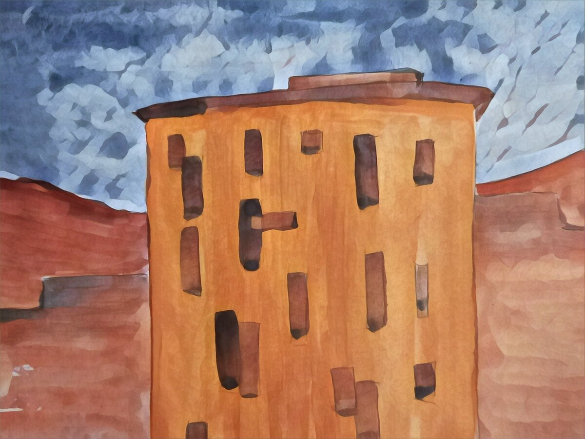 Особенно сильно деформировались окна