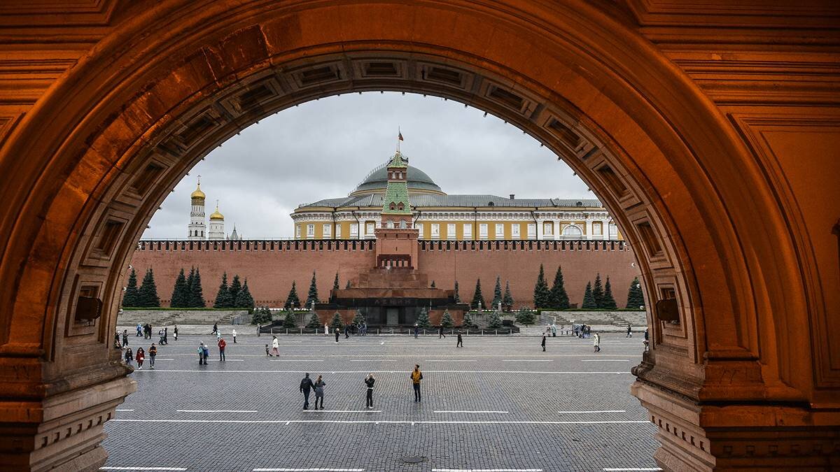 красная площадь в ноябре