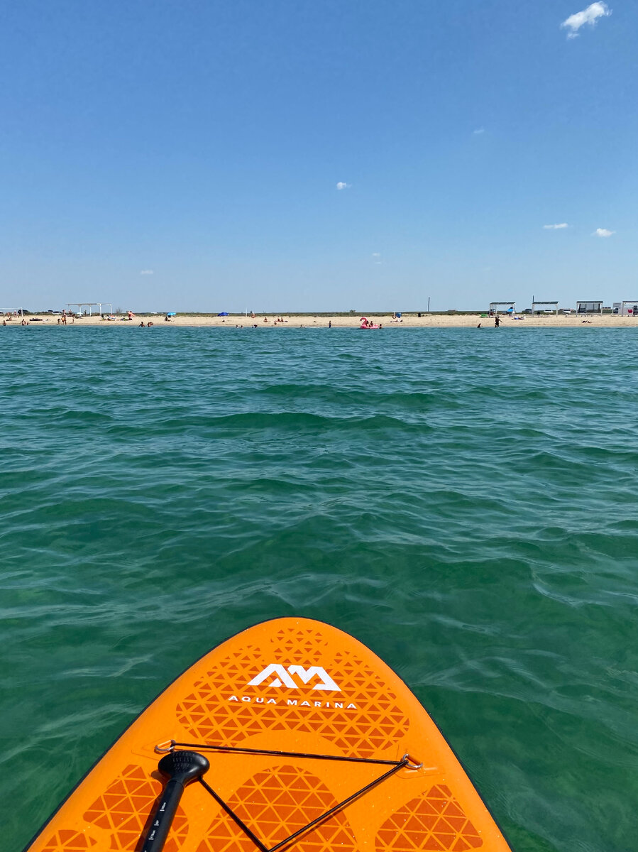 На сапе по морю