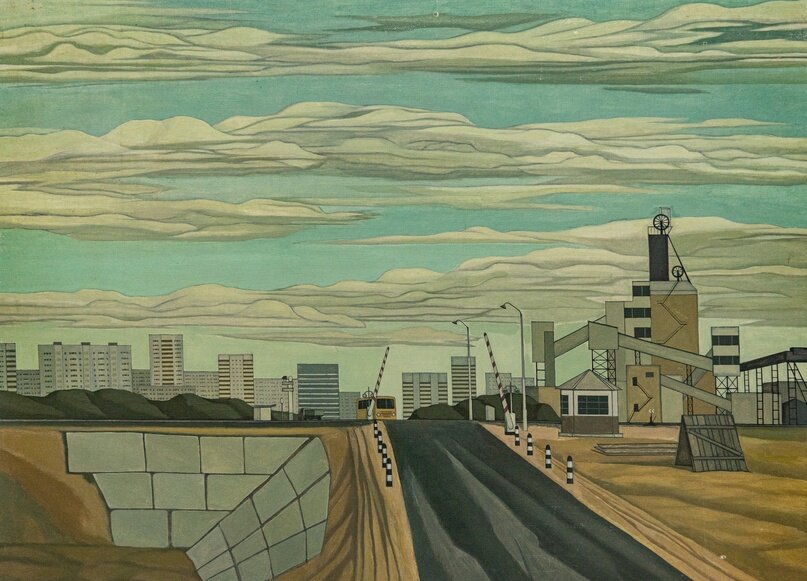 Куаныш Есиркеев. Индустриальный пейзаж