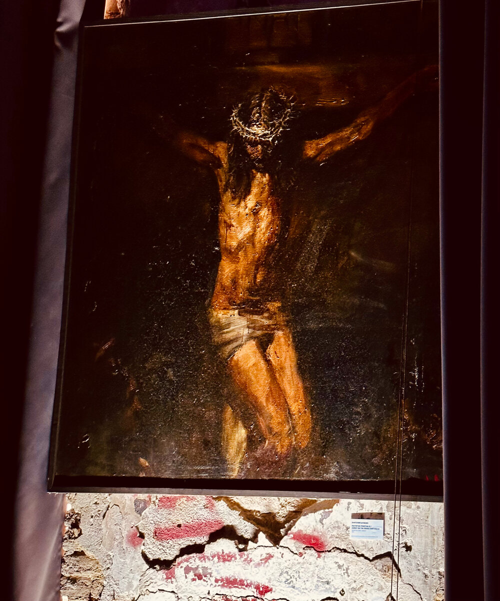 Картина с выставки «Страсти» в Анненкирхе 