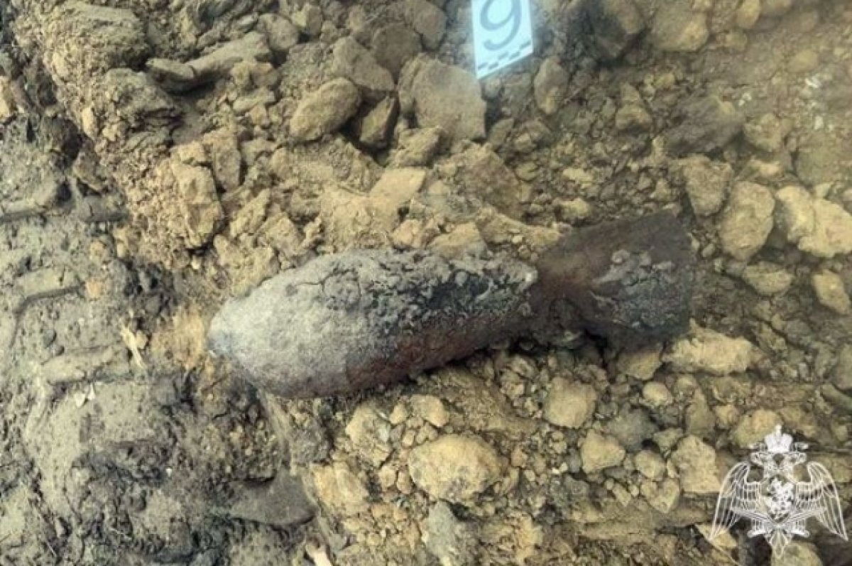    На стройплощадке в Барнауле обнаружили старую мину