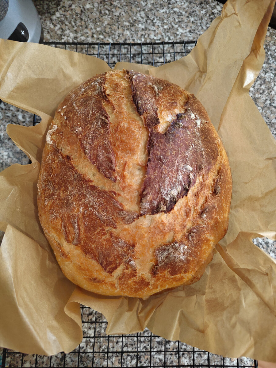 Один хлебушек уже готов😋