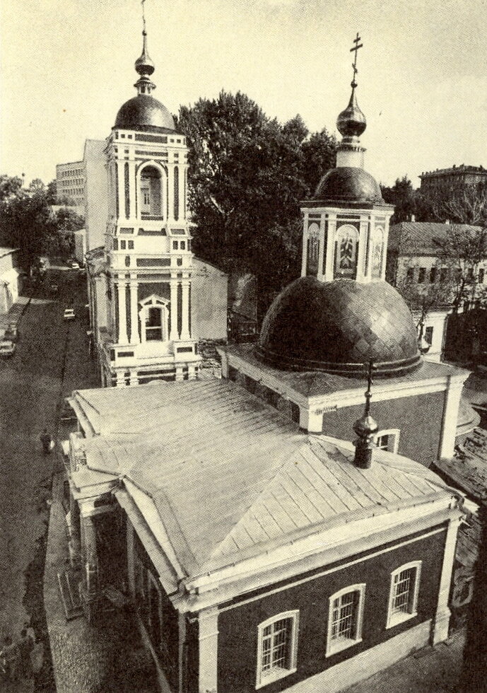 Церковь Святого Николая в Подкопаях. Источник: pastvu