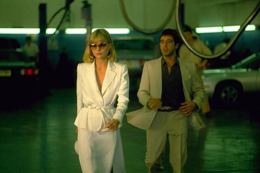 Мишель Пфайффер и Аль Пачино. «Лицо со шрамом». Фото: IMDb