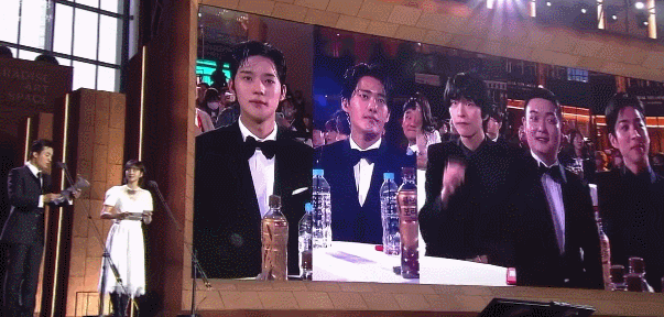 Мун Сан Мин на вручении Baeksang