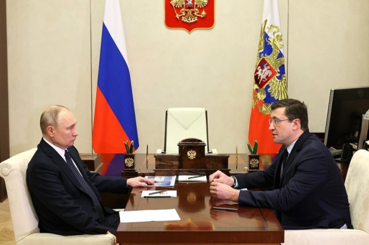    Путин поддержал желание нижегородского губернатора идти на второй срок