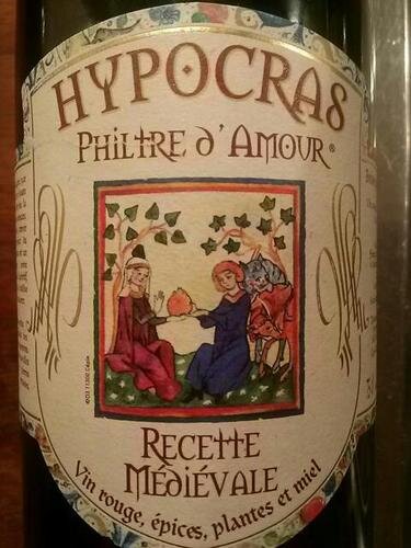 Этикетка бутылки "Гипокраса"