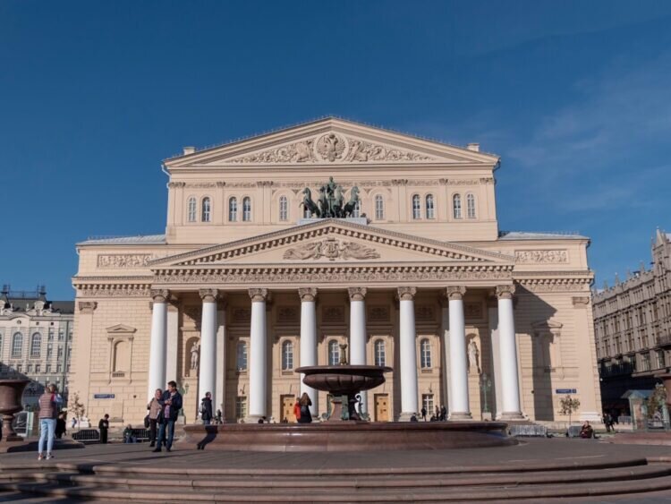    MOSCOW - AUGUST 29 The Bolshoi Theater in Moscow, Фото legion-media.ru Наталья Степанова