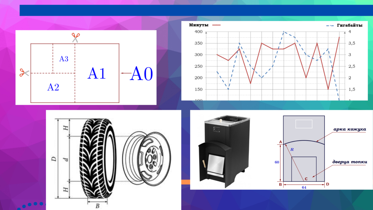 различные темы в первых 5ти номерах ОГЭ