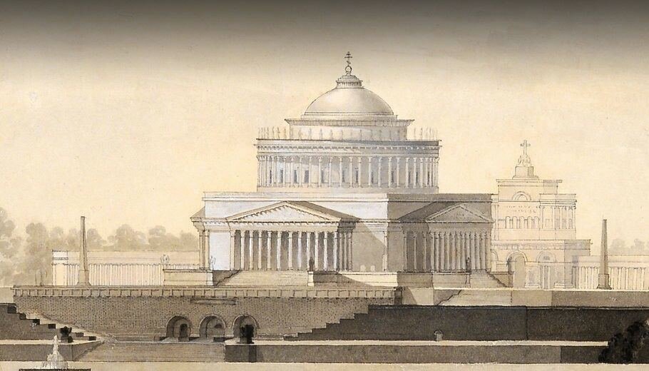 Таким виделся храм Карлу Витбергу.