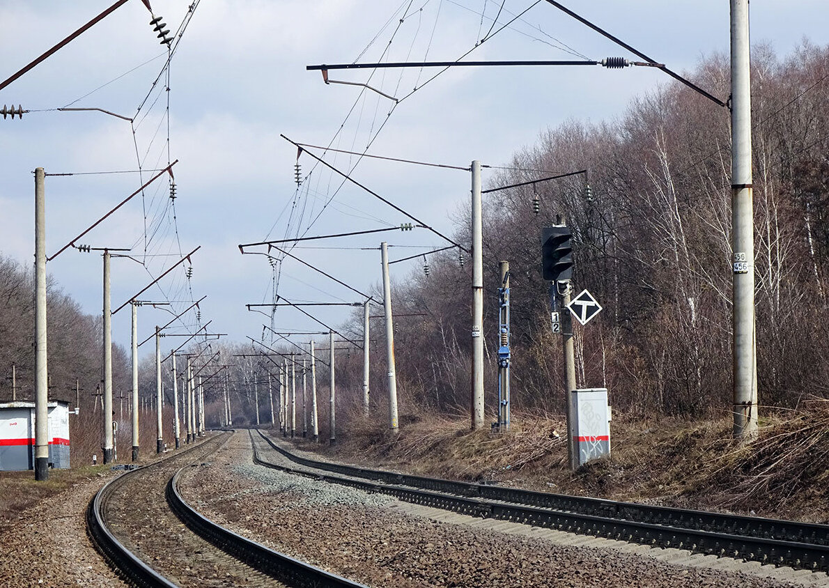 Светофор с буквой «Т» на участке Касторная-Новая - Старый Оскол | milreview.ru