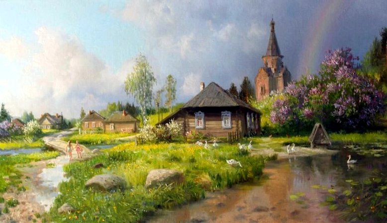 Автор работы -  художник  Владимир Жданов.  Источник изображения  : id10113380 