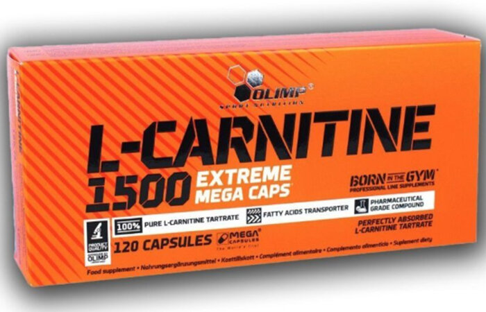  Жиросжигатель Olimp L-CARNITINE 1500 Extreme 120 к.