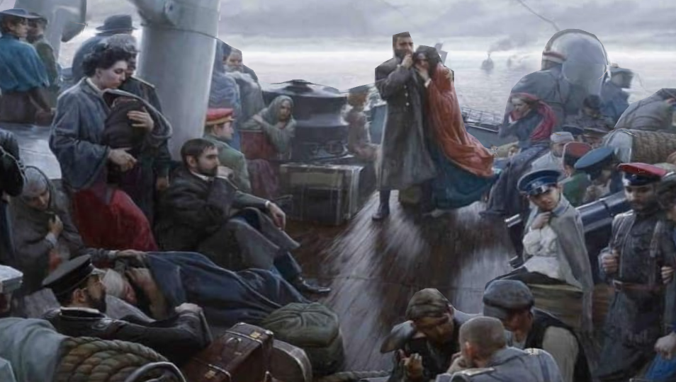 Истории российских эмигрантов 1917г.