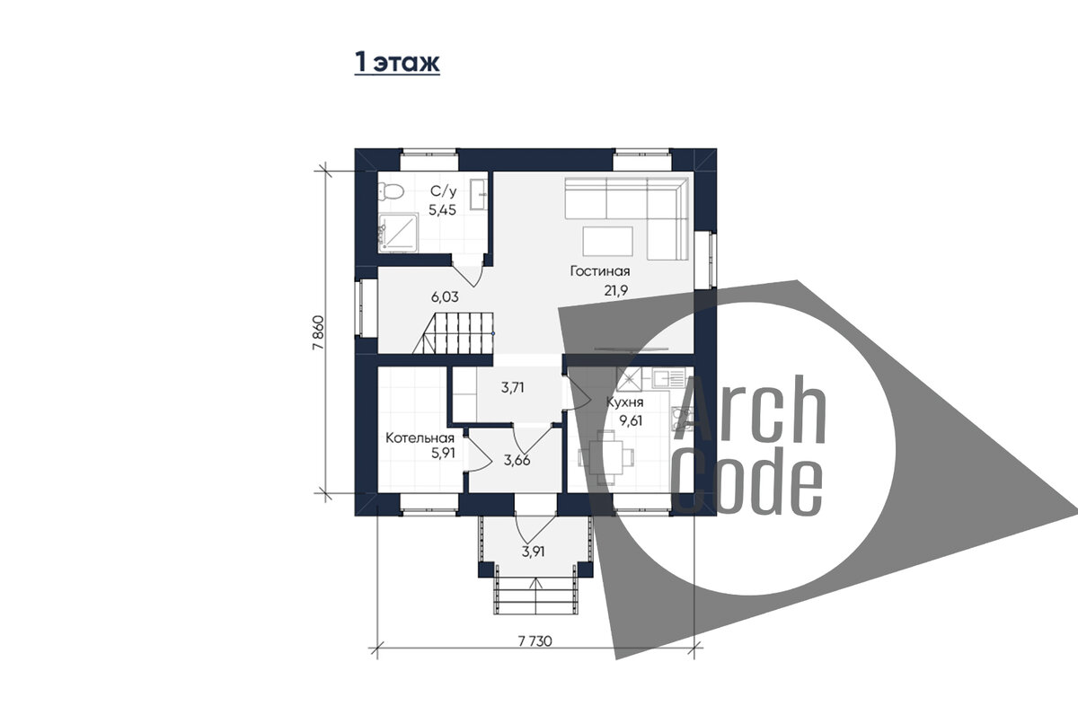 Какие проекты домов подойдут для земельного участка 6 соток? | ArchCode |  Проектирование домов | Дзен