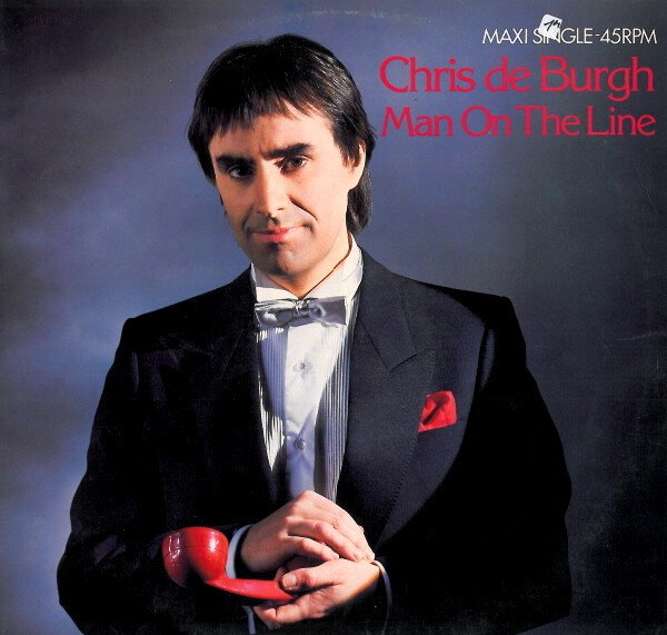 Chris De Burgh "Man On The Line" (1984) LP Single