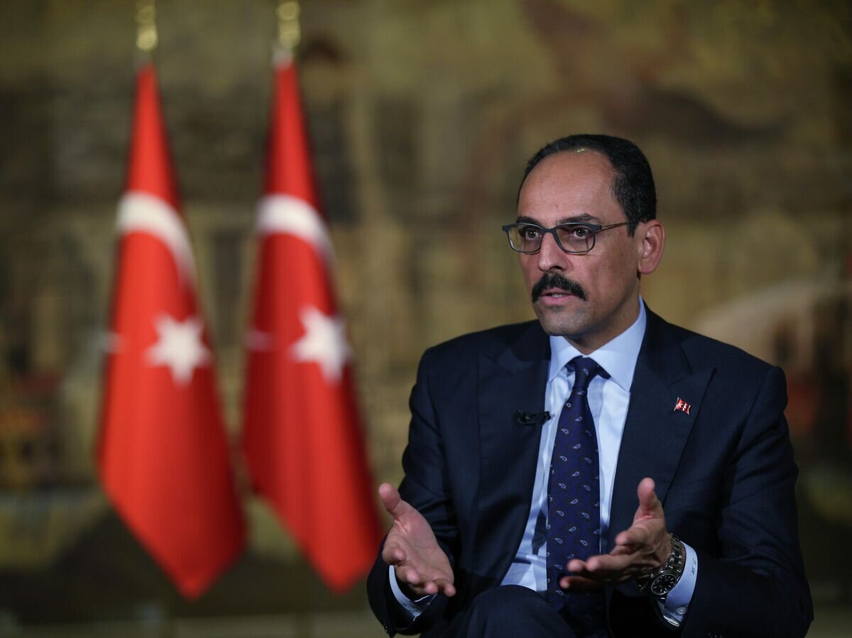    Пресс-секретарь президента Турции Эрдогана Ибрагим Калын© AP Photo / Emrah Gurel