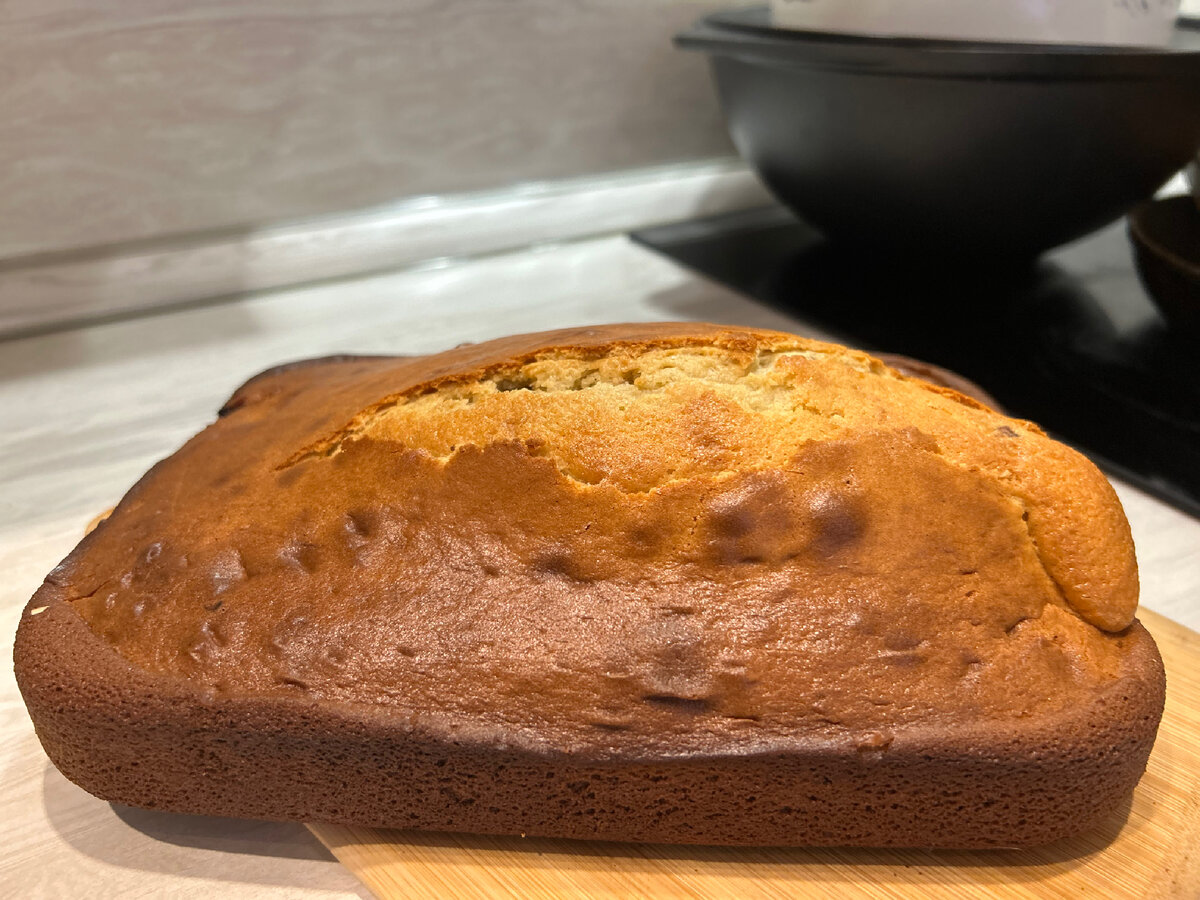 Фото автора. Горбатый пирог, поэтому муж стал называть "Конёк-Горбунок".