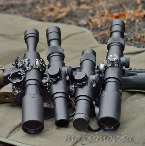 Новые прицелы НПЗ,  визуальное сравнение