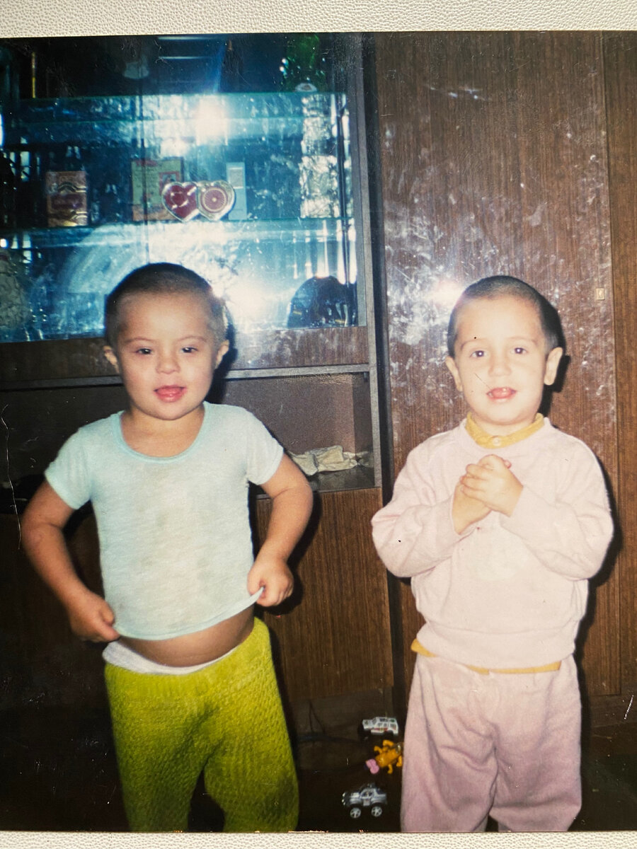 Сергей и младший брат Дмитрий.