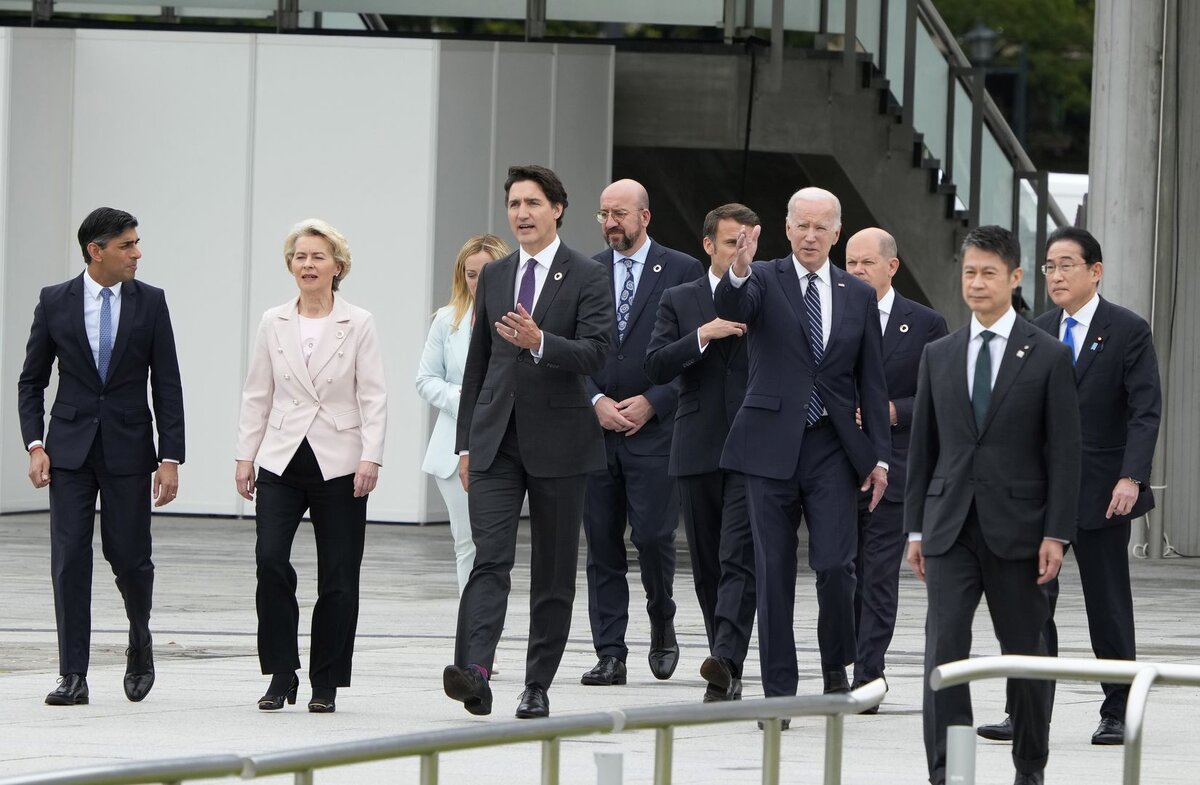 Лидеры G7 в Хиросиме