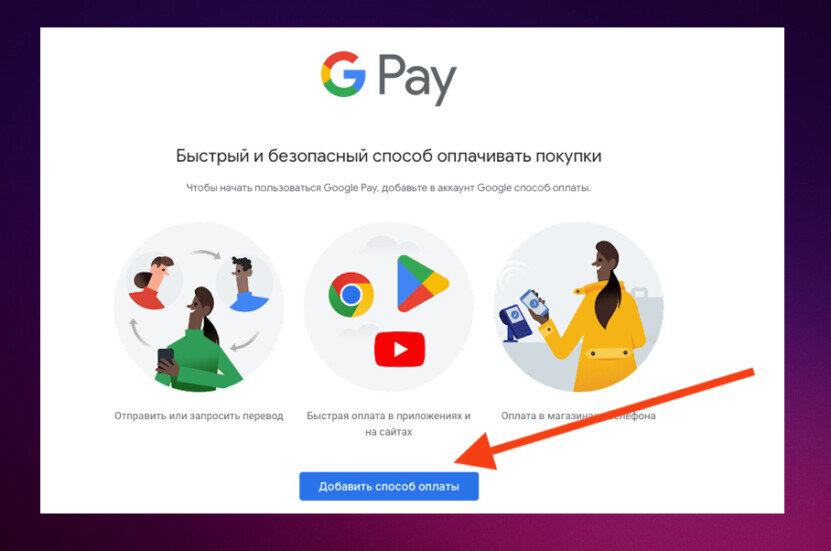 Способы оплаты в Google Play