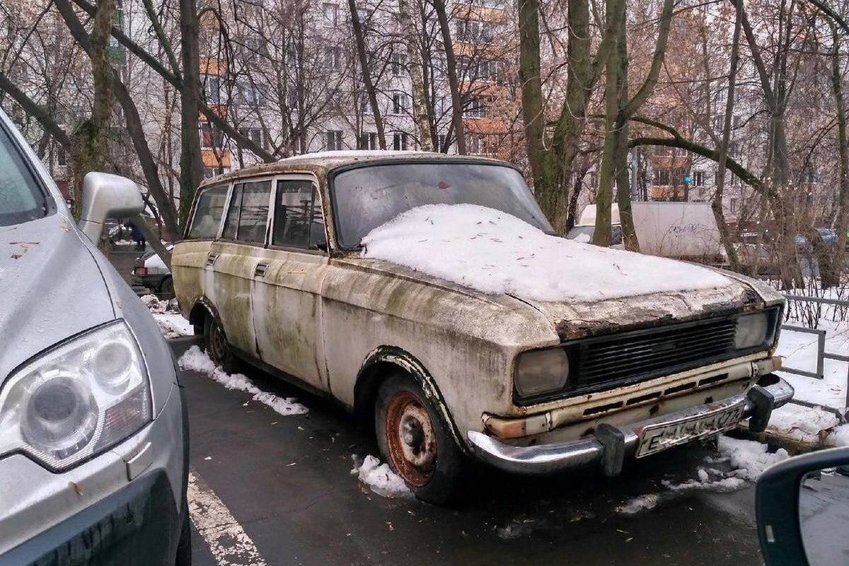 брошенные автомобили в москве