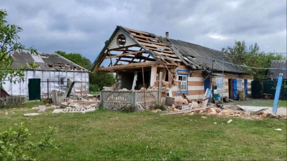    Не менее 500 домов повреждено из-за действий ДРГ в Белгородской области