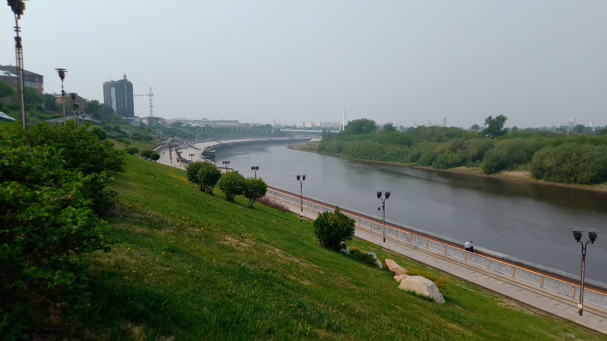 Набережная. Тюмень 