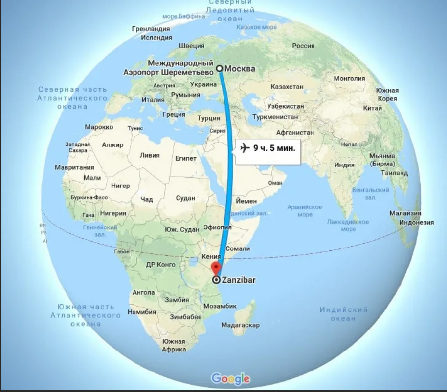 Сколько полушарий в африке. Москва Мальдивы на карте. Танзания из Москвы перелет. Экватор на карте. Перелет из Москвы в Африку на карте.