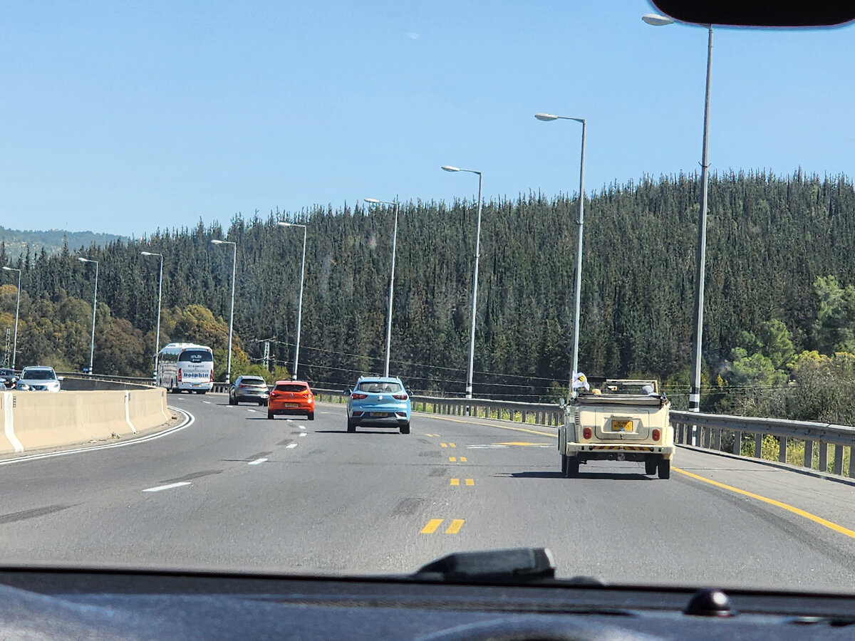 Немного израильской трассы...