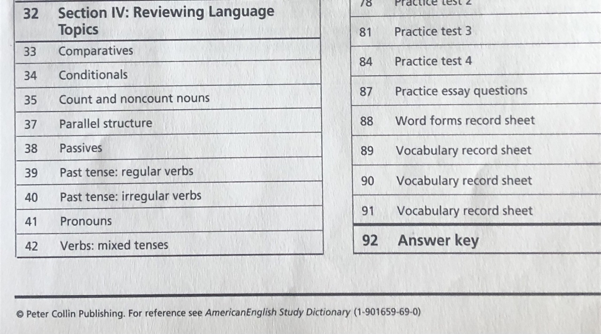 Parallel structure - тема под номером 37 (в левом столбике)